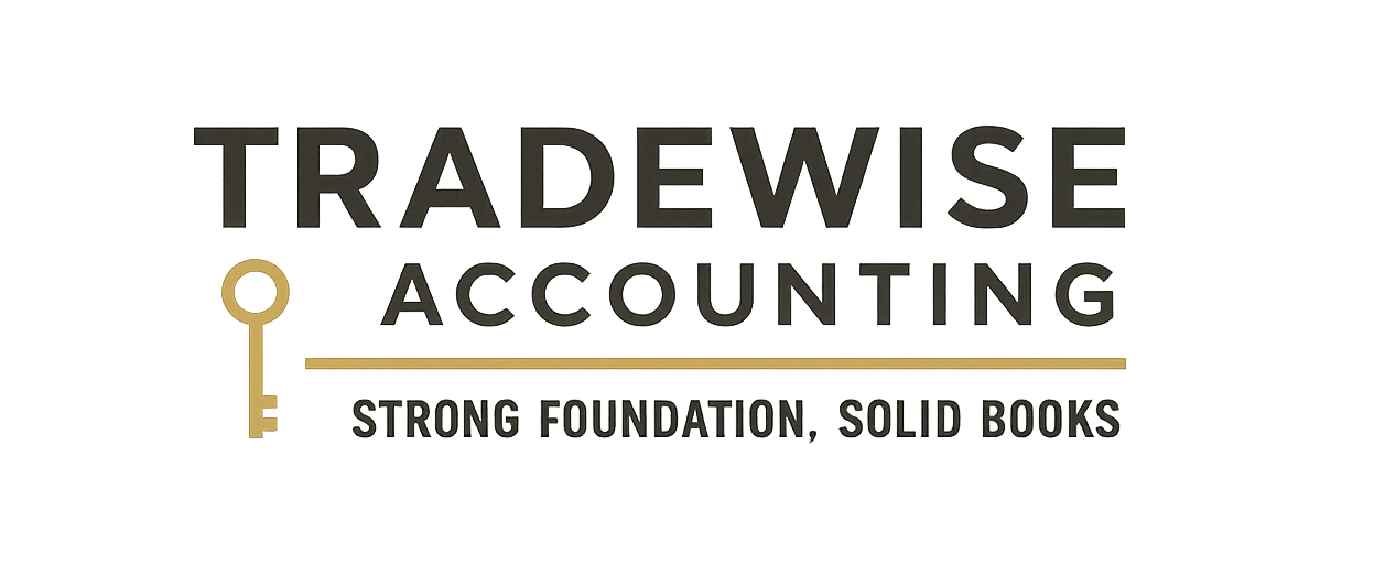 tradewise accounting logo design